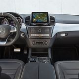 Das Cockpit des Mercedes GLE 63 S AMG Coupé