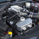 Der Motor wird mit einem Kompressor zwangsbeatmet