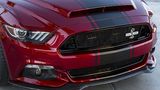Die bissige Front des Ford Mustang Shelby American Super Snake