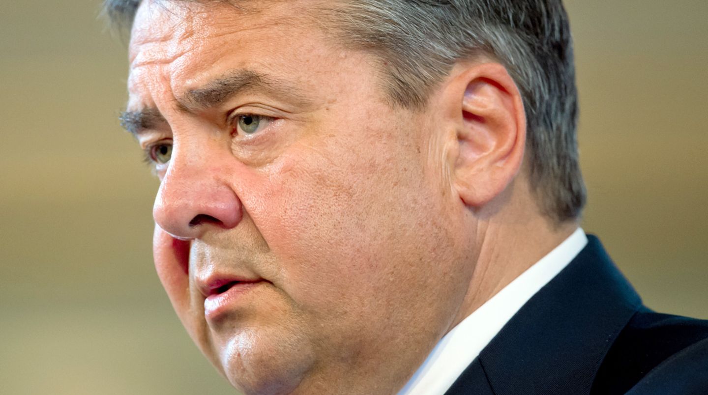 "Weder Deutschland, noch Europa wird sich erpressen lassen", sagt Sigmar Gabriel