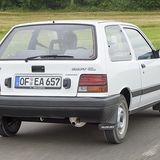 140 km/h schafft er.