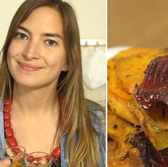 Denise macht selbstgemachte Gemüsechips