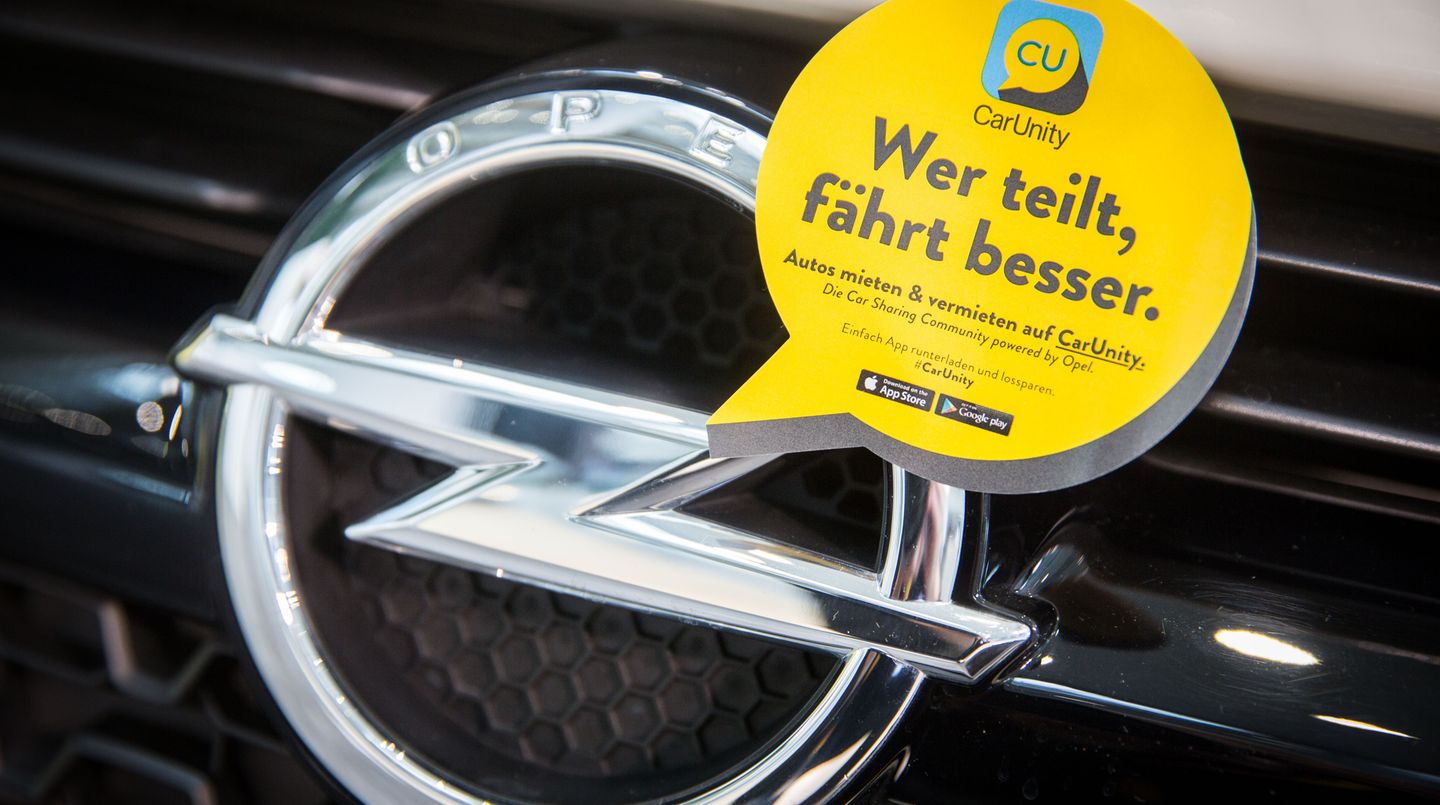 Der Autobauer Opel hat sein neues Carsharing-Konzept vorgestellt