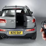 Mini Clubman 2015 - die Hecktüren öffnen elektrisch