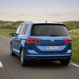 Die Heckklappe öffnet sich, wenn man den Fuß unter die Heckschürze schwingt