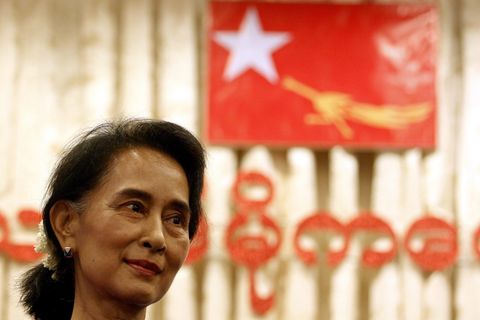 Myanmar war bis 2011 eine Militärdiktatur - bereits seit 1990 will die Friedensnobelpreisträgerin an die Macht