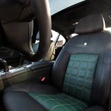 BMW Alpina B5 Edition 50 - das Sitzmuster erinnert an den 1982er B7 S Turbo mit seinen 330 PS