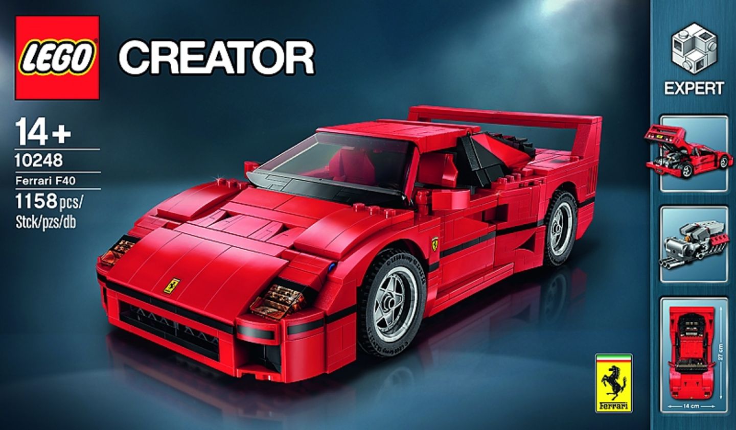 Lego Modellauto Ferrari F40