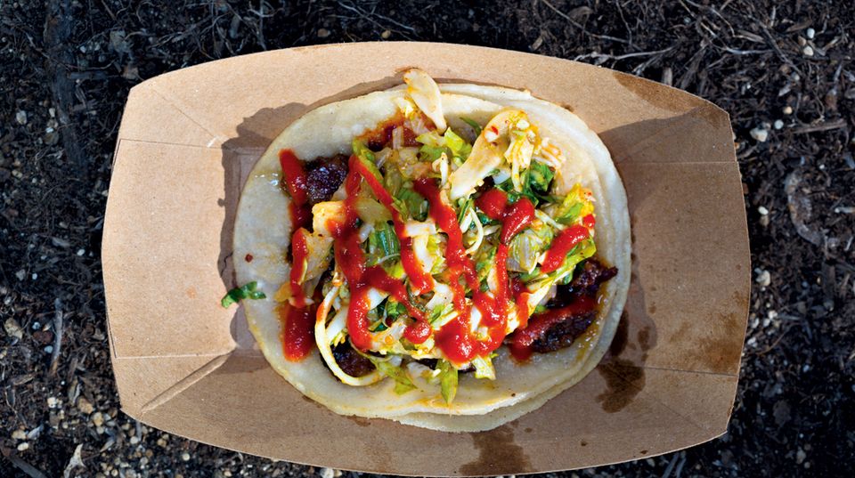 Food Truck - Essen auf Rädern Food-Truck Koreanische Tacos