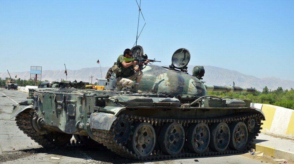 Afghanische Sicherheitskräfte im Einsatz Kunduz: Afghanische Sicherheitskräfte im Einsatz