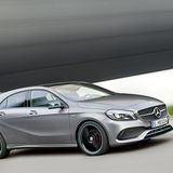 Die Mercedes A-Klasse Motorsport Edition ist natürlich silber lackiert