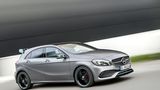 Die Mercedes A-Klasse Motorsport Edition ist natürlich silber lackiert
