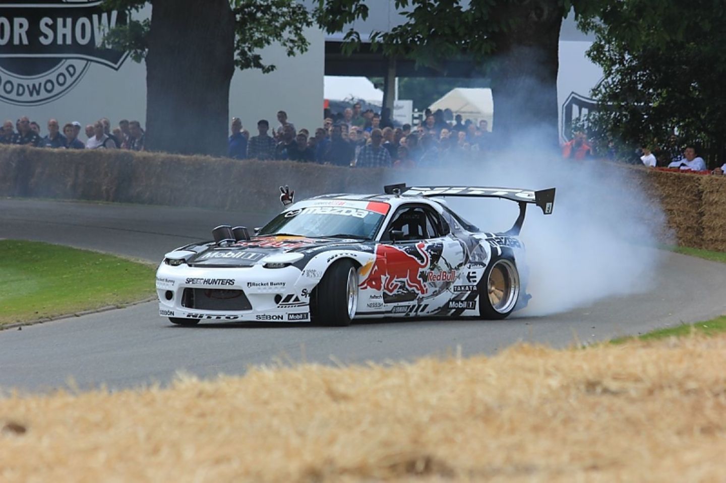 Quer geht immer: Mazda FD RX7 mit 534 PS. Quer geht immer: Mazda FD RX7 mit 534 PS.