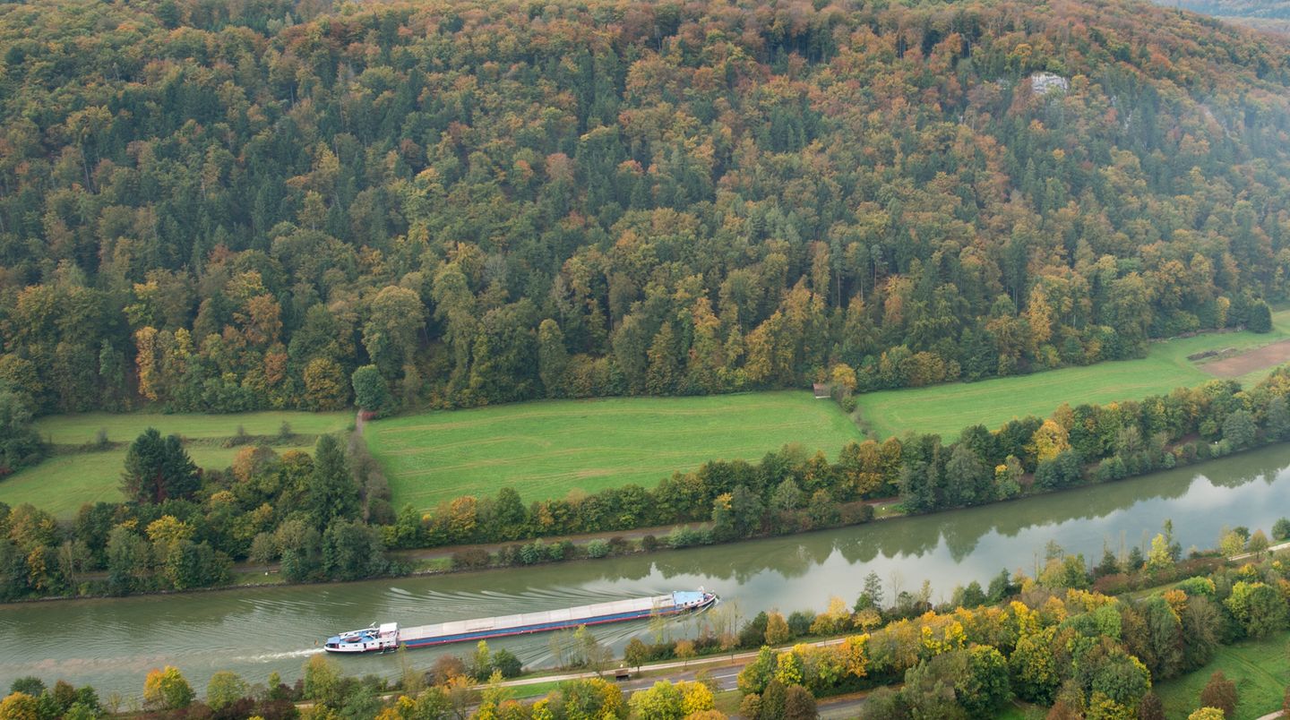 Der Main-Donau-Kanal in Bayern