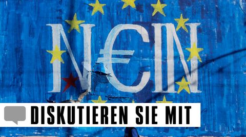 Griechenland-Krise: Die sechs Kugelfesseln an Tsipras Füßen
