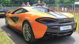 Das Heck des McLaren 570 S.