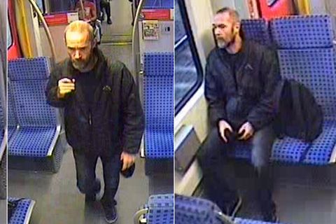 Der mutmaßliche Entführer auf dem Fahndungsfoto der Polizei.