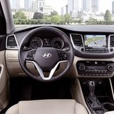 Das Cockpit des neuen Hyundai Tucson.
