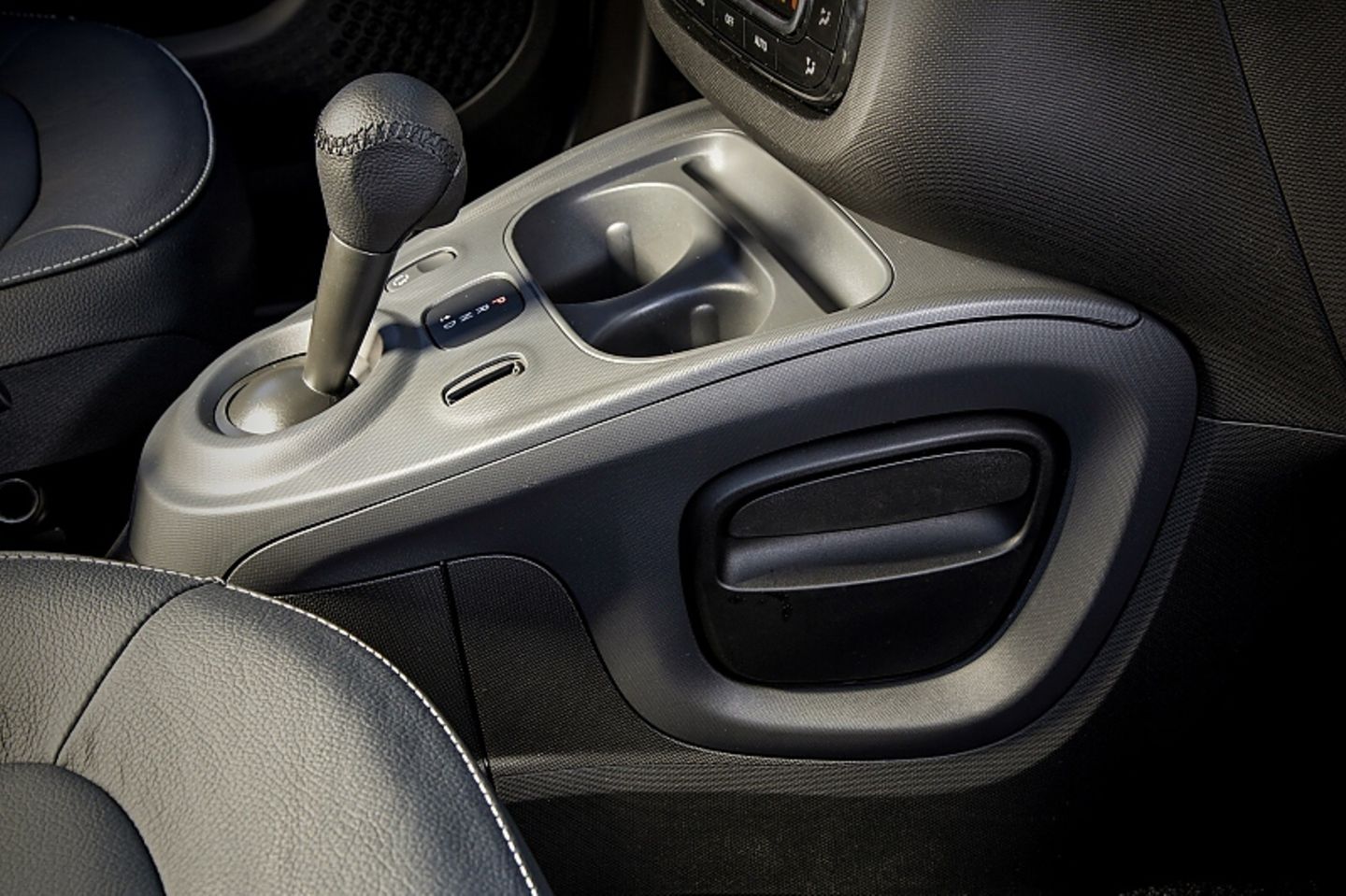 Derr Automatik-Wählhebel im Smart Fortwo