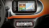 Smart Fortwo einmal mit Zentraldisplay ...