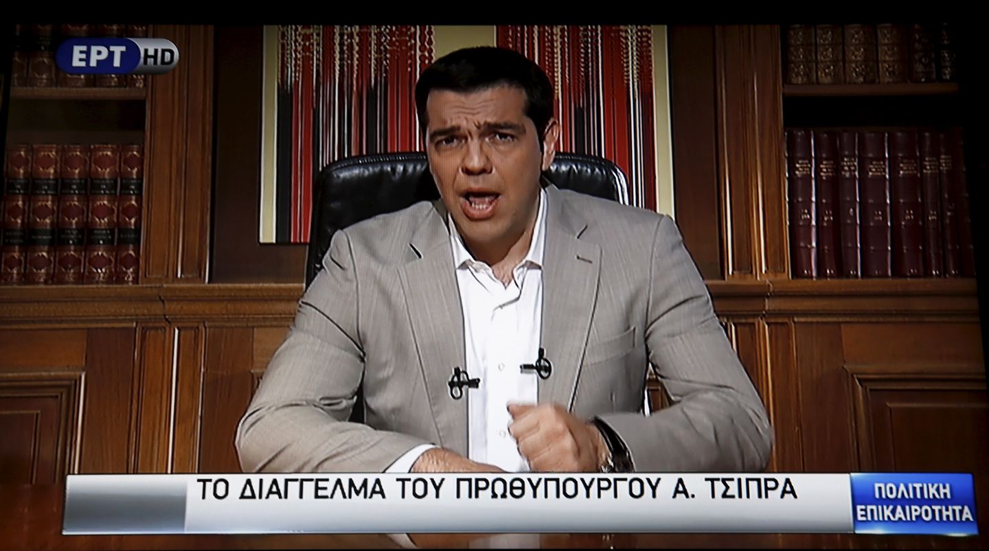 Alexis Tsipras rechtfertigte seine Verhandlungstaktik im griechischen Fernsehen