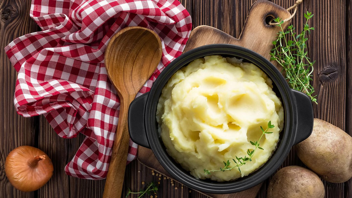 Kartoffelpüree: stampfen oder mixen?