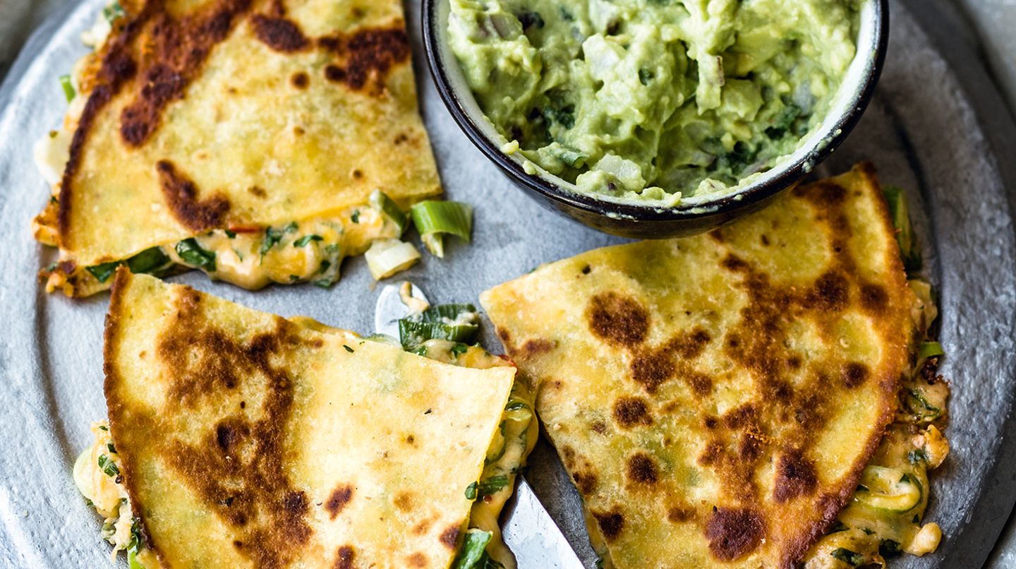 Geniales Rezept für Quesadillas