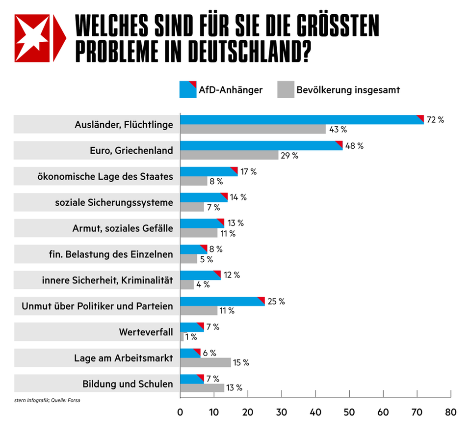 Die Forsa-Umfrage Zur AfD Kurz Vorm Parteitag | STERN.de