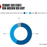 Weitere Ergebnisse der Forsa-Umfrage zur AfD