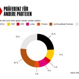 Weitere Ergebnisse der Forsa-Umfrage zur AfD