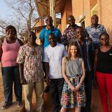 Aino Laberenz und die Lehrer