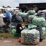 Die Kehrseite jedes Festivals: tonnenweise Müll. Doch auch darum kümmert man sich.