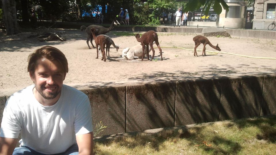 Hitze im Berliner Zoo