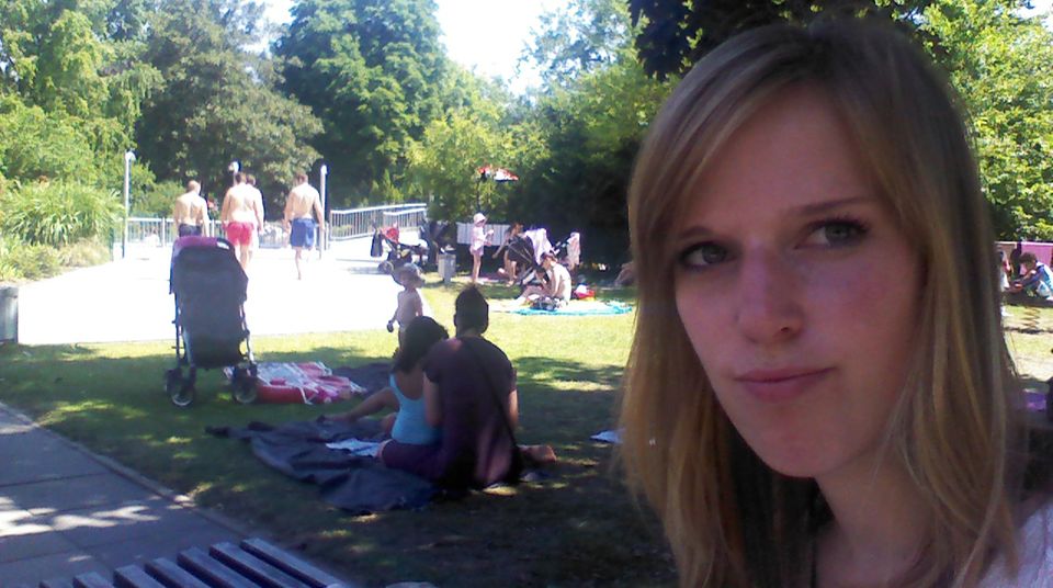 Hitze im Kinderbad Monbijou in Berlin