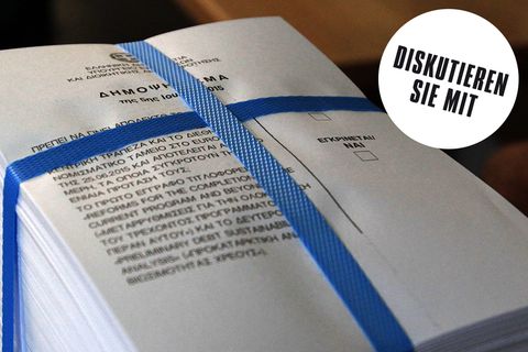 Referendum zur Schuldenkrise: Was passiert, wenn die Griechen mit Ja stimmen? Und was, wenn mit Nein?