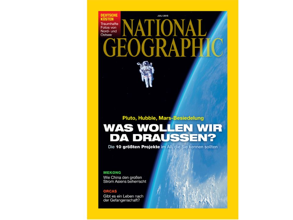 Die neue Ausgabe von "National Geopgraphic" Die neue Ausgabe von "National Geopgraphic"