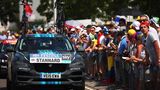 Jaguar F-Pace auf der Tour de France 2015