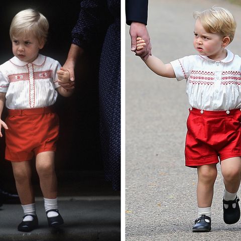 Prinz William und Prinz George