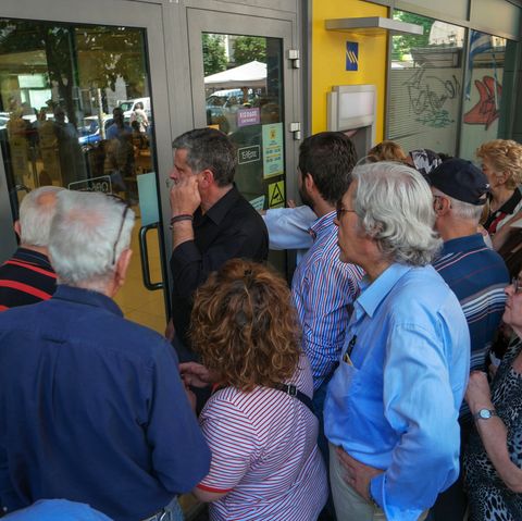 Auch Dienstag werden die Banken nicht normal öffnen