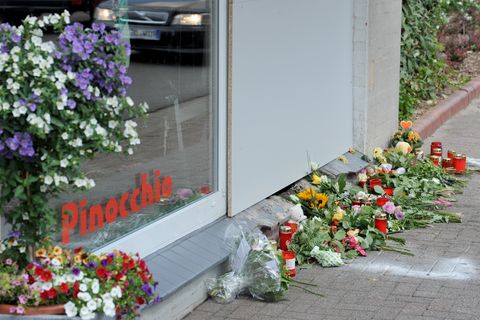 In diese Eisdiele in Bremervörde raste ein Auto und tötete ein Mann und ein Kleinkind