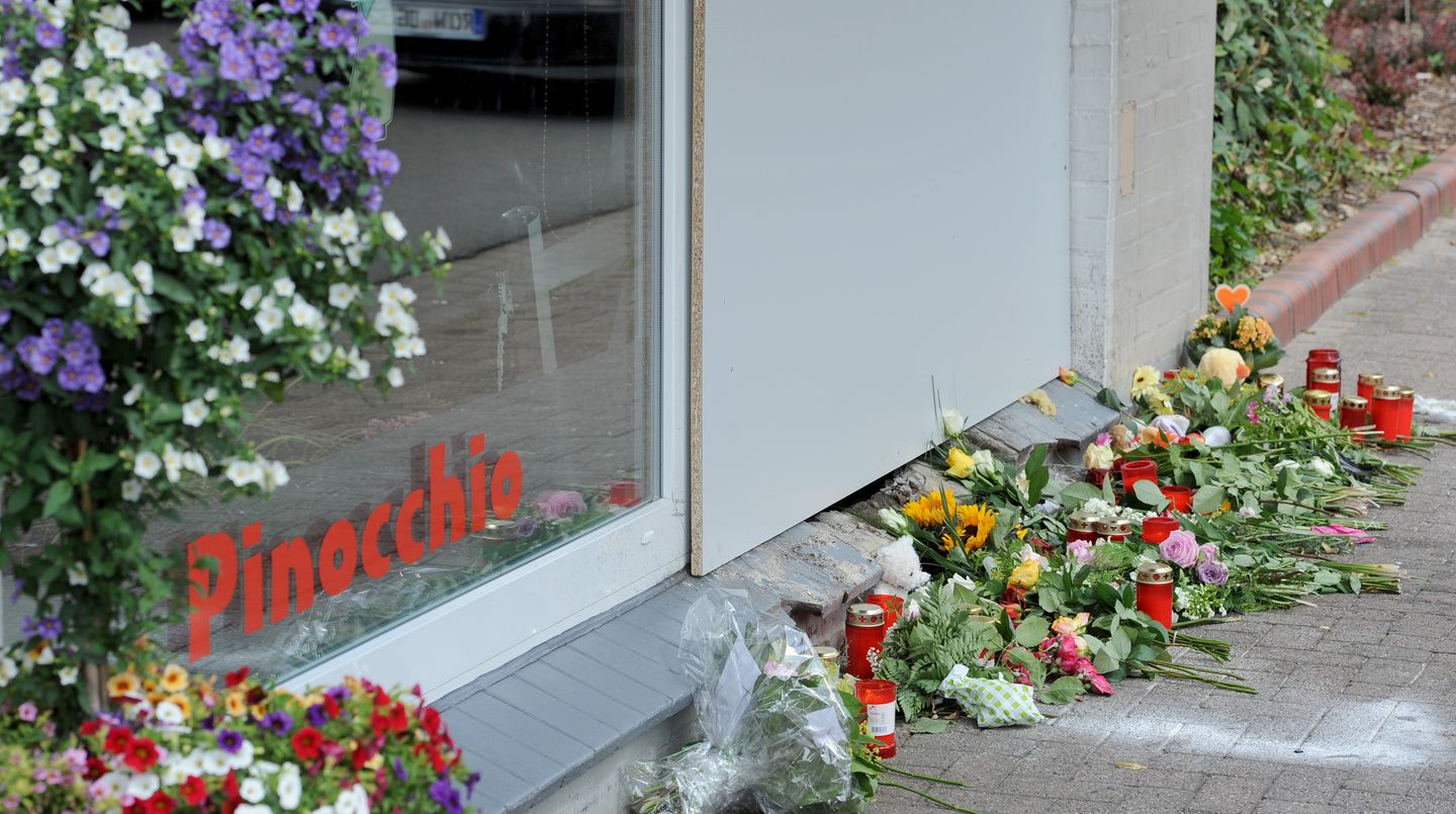 In diese Eisdiele in Bremervörde raste ein Auto und tötete ein Mann und ein Kleinkind