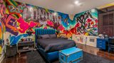 Kinderzimmer mit Graffiti