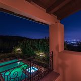 Blick auf Pool Los Angeles