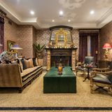 Plüschiges Wohnzimmer