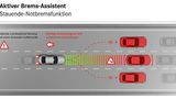 Neue Mercedes-Benz E-Klasse: Bremsassistent