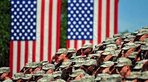 Die US-Armee verringert seine Bodentruppen um 40.000 Soldaten