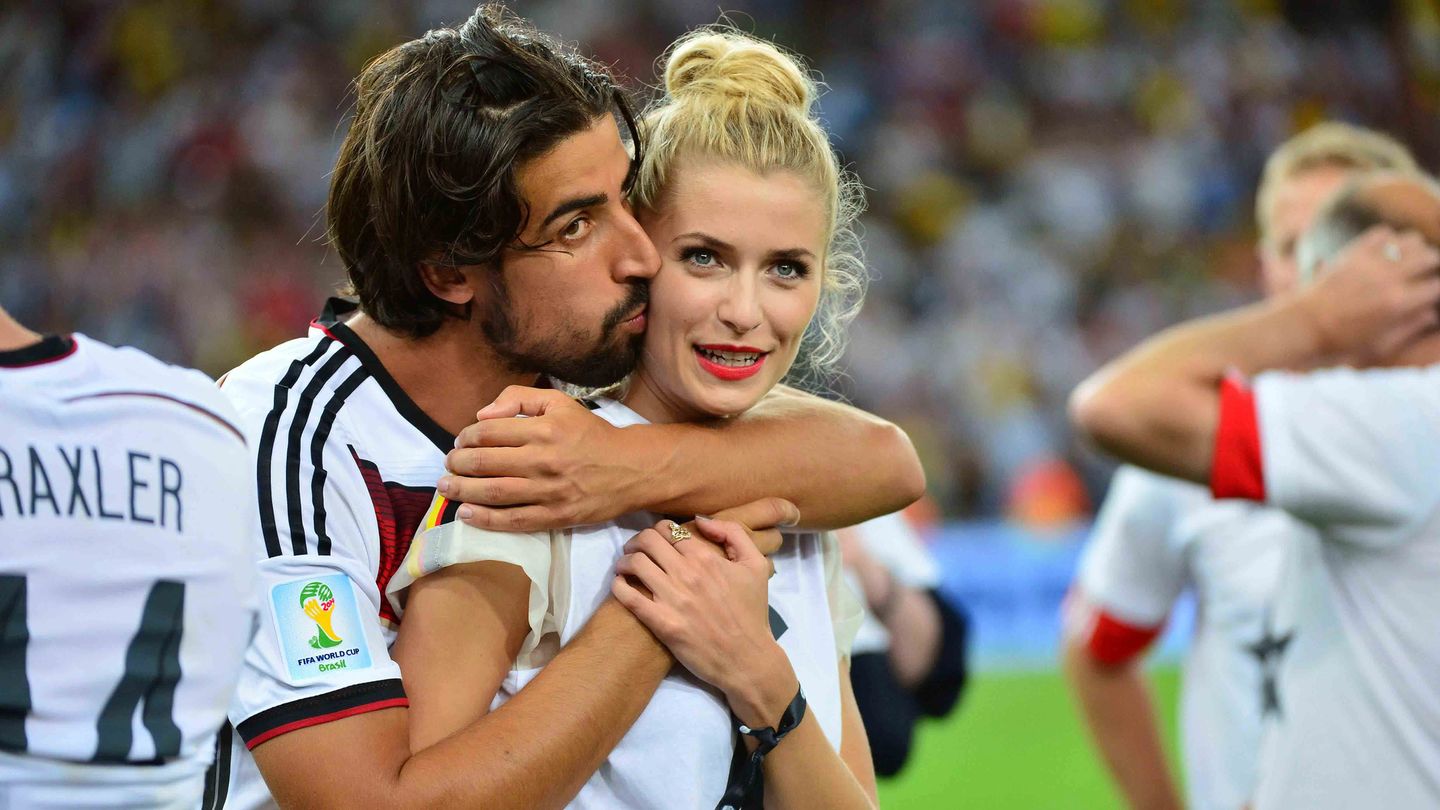 Sami Khedira und Lena Gercke