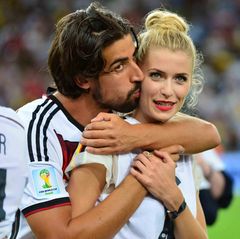 Sami Khedira und Lena Gercke