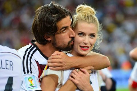 Sami Khedira und Lena Gercke