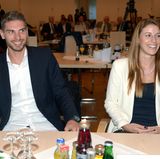 Ron-Robert Zieler und Lisa-Marie